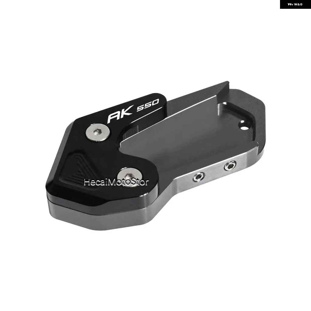並行輸入品 KYMCO AK550 AK550 2017-2021 キック スタンド フットサイド スタンド 延長 パッド サポート プレートの画像
