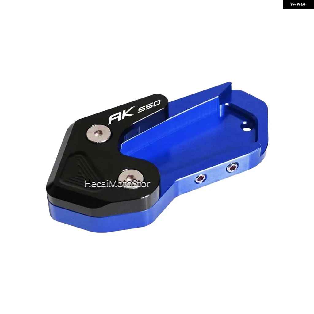 並行輸入品 KYMCO AK550 AK550 2017-2021 キック スタンド フットサイド スタンド 延長 パッド サポート プレートの画像