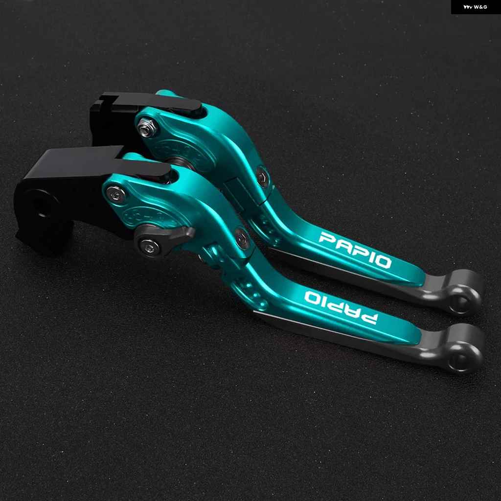 並行輸入品 CFMOTO XO PAPIO XO-1 XO-2 XO 125 PAPIO 125 全年式 オートバイ バイク アクセサリー CNC 調整可能 伸縮式 折りたたみ レバーの画像