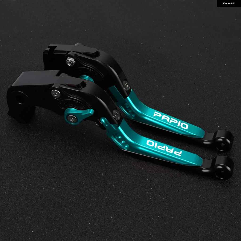 並行輸入品 CFMOTO XO PAPIO XO-1 XO-2 XO 125 PAPIO 125 全年式 オートバイ バイク アクセサリー CNC 調整可能 伸縮式 折りたたみ レバーの画像