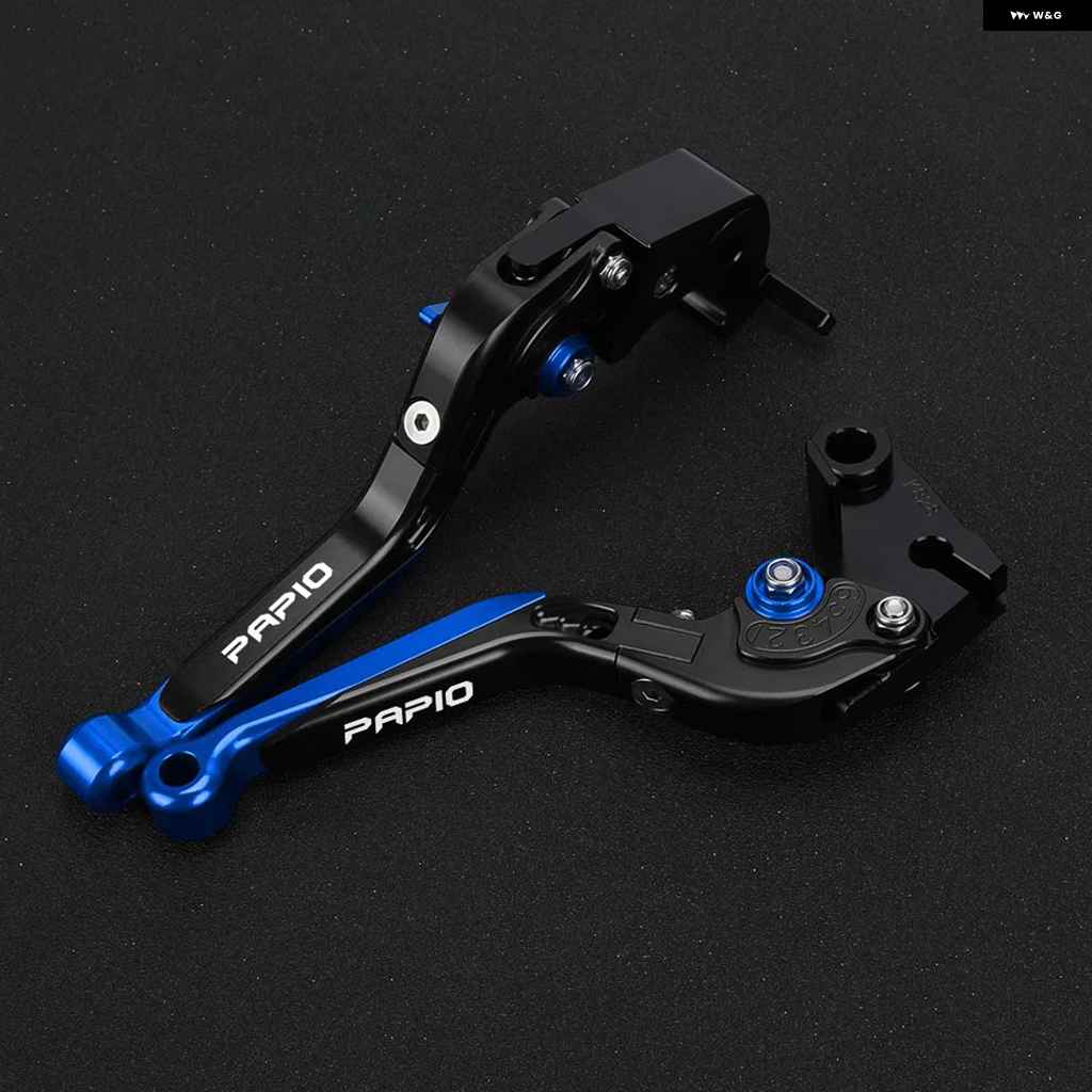 並行輸入品 CFMOTO XO PAPIO XO-1 XO-2 XO 125 PAPIO 125 全年式 オートバイ バイク アクセサリー CNC 調整可能 伸縮式 折りたたみ レバーの画像