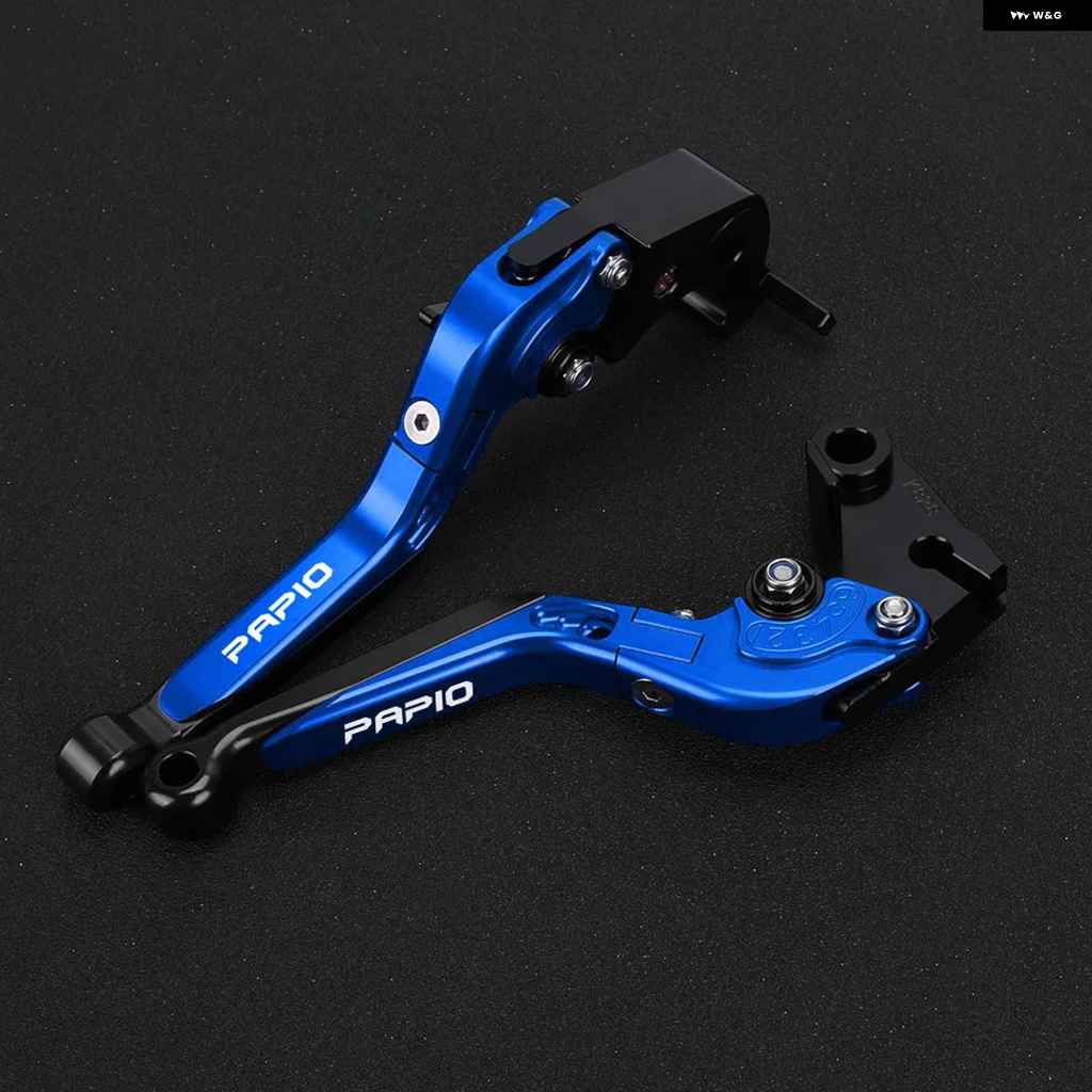 並行輸入品 CFMOTO XO PAPIO XO-1 XO-2 XO 125 PAPIO 125 全年式 オートバイ バイク アクセサリー CNC 調整可能 伸縮式 折りたたみ レバーの画像