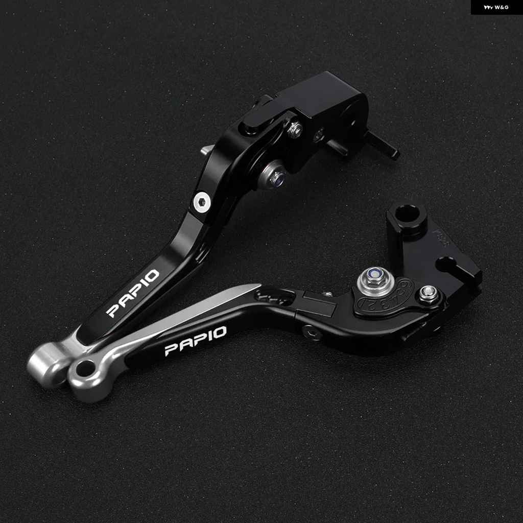 並行輸入品 CFMOTO XO PAPIO XO-1 XO-2 XO 125 PAPIO 125 全年式 オートバイ バイク アクセサリー CNC 調整可能 伸縮式 折りたたみ レバーの画像