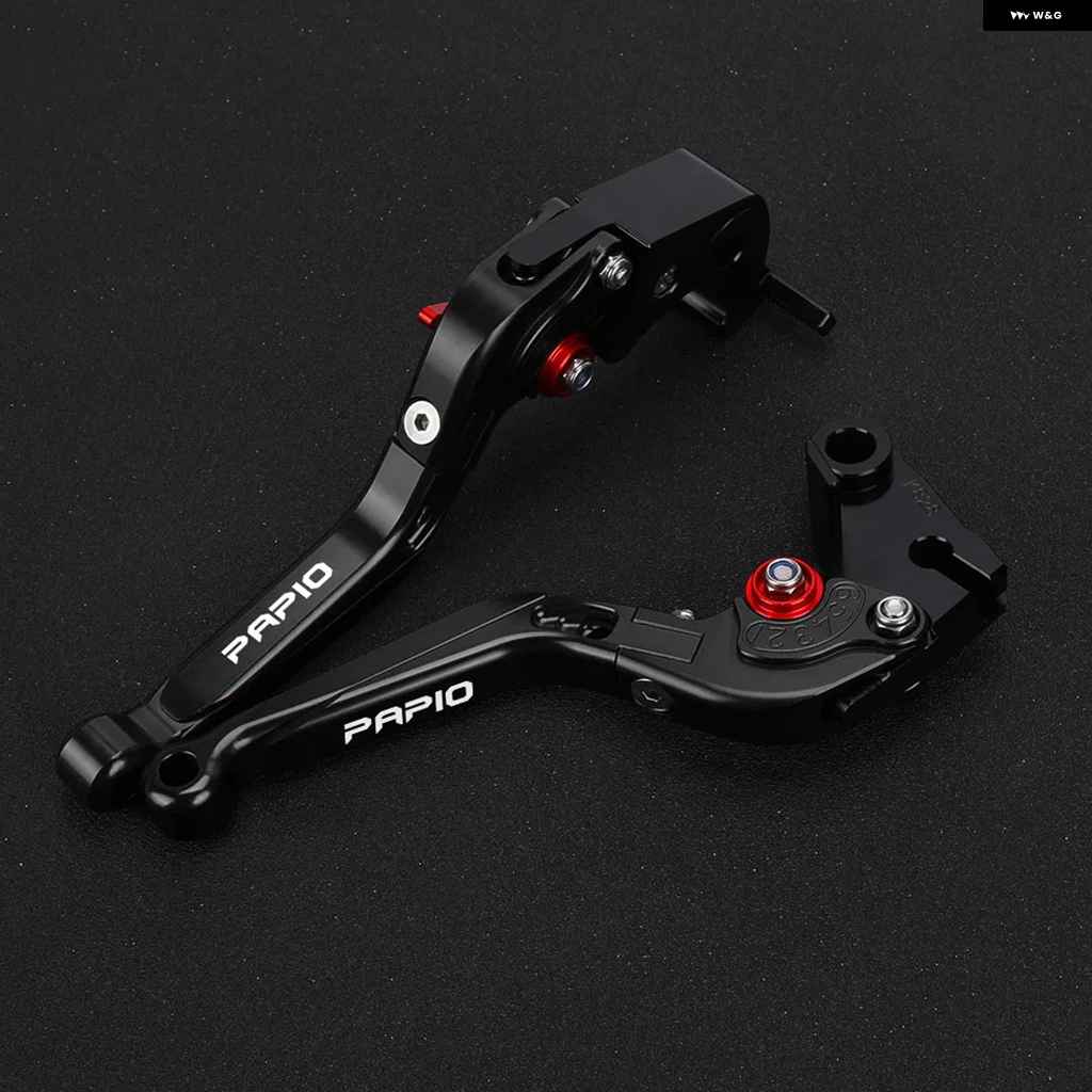 並行輸入品 CFMOTO XO PAPIO XO-1 XO-2 XO 125 PAPIO 125 全年式 オートバイ バイク アクセサリー CNC 調整可能 伸縮式 折りたたみ レバーの画像