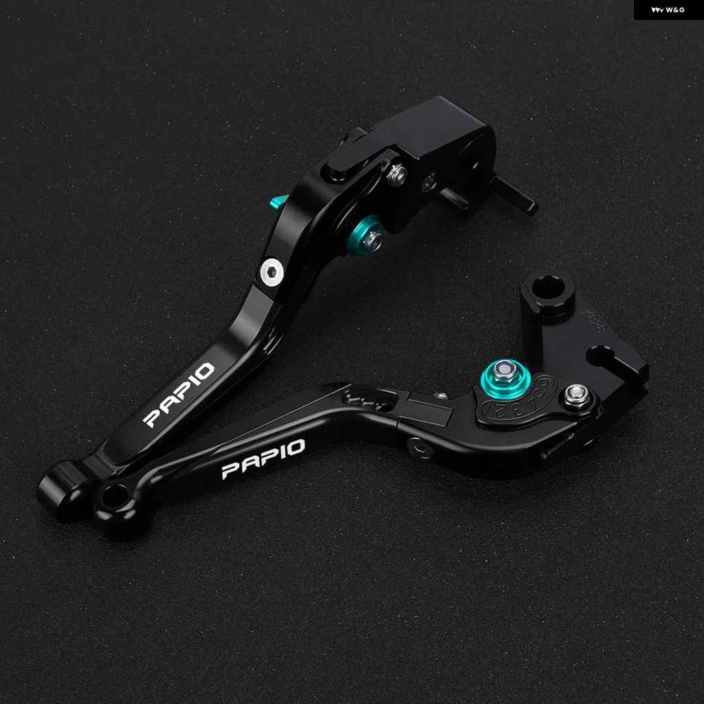 並行輸入品 CFMOTO XO PAPIO XO-1 XO-2 XO 125 PAPIO 125 全年式 オートバイ バイク アクセサリー CNC 調整可能 伸縮式 折りたたみ レバーの画像