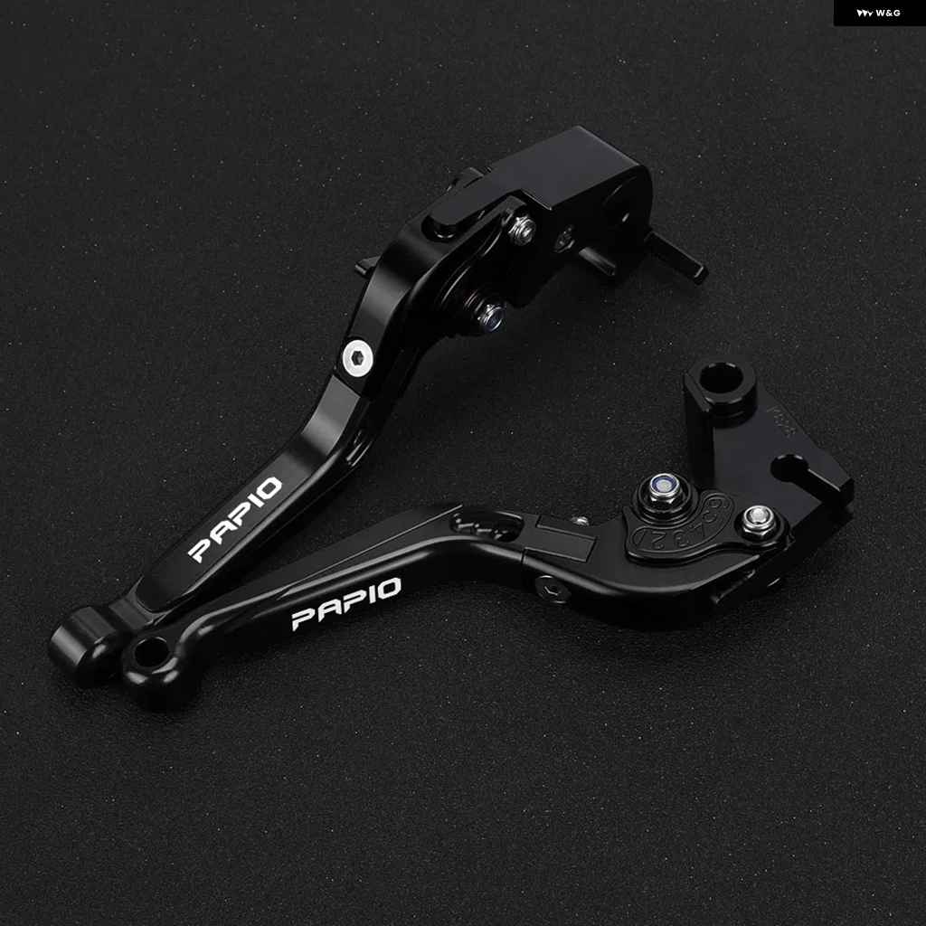 並行輸入品 CFMOTO XO PAPIO XO-1 XO-2 XO 125 PAPIO 125 全年式 オートバイ バイク アクセサリー CNC 調整可能 伸縮式 折りたたみ レバーの画像