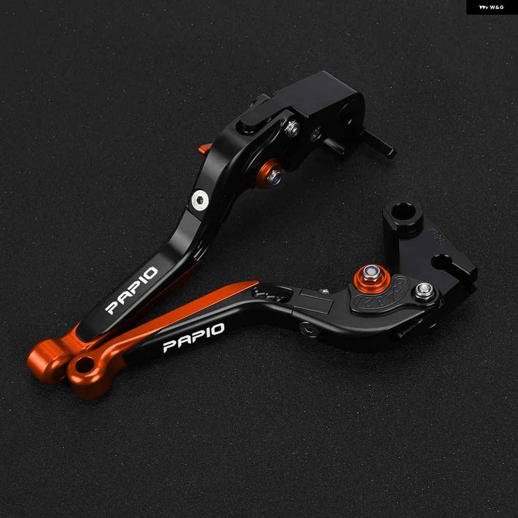 並行輸入品 CFMOTO XO PAPIO XO-1 XO-2 XO 125 PAPIO 125 全年式 オートバイ バイク アクセサリー CNC 調整可能 伸縮式 折りたたみ レバーの画像