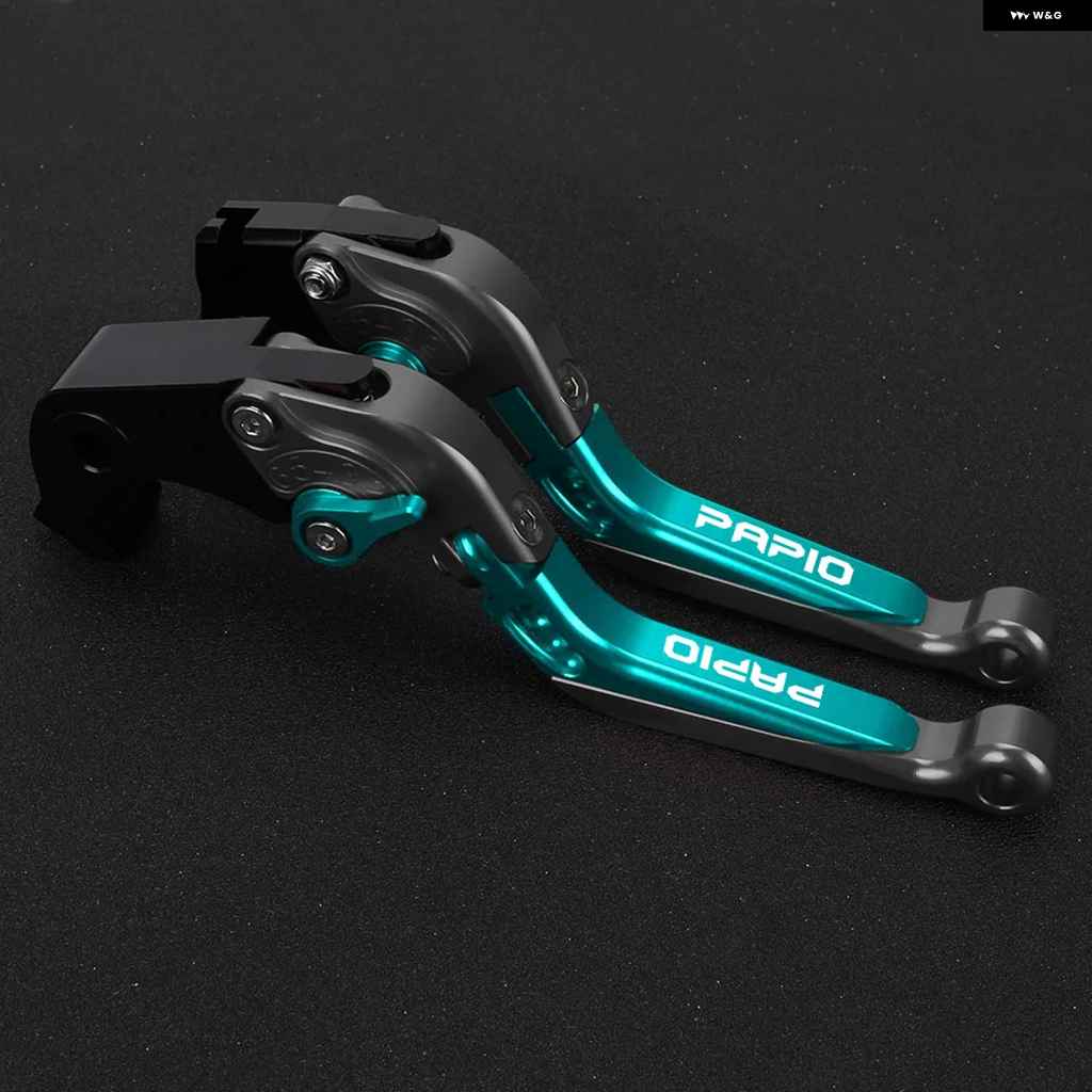 並行輸入品 CFMOTO XO PAPIO XO-1 XO-2 XO 125 PAPIO 125 全年式 オートバイ バイク アクセサリー CNC 調整可能 伸縮式 折りたたみ レバーの画像