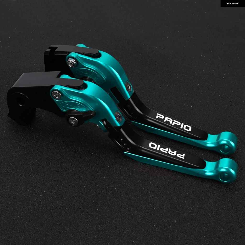 並行輸入品 CFMOTO XO PAPIO XO-1 XO-2 XO 125 PAPIO 125 全年式 オートバイ バイク アクセサリー CNC 調整可能 伸縮式 折りたたみ レバーの画像