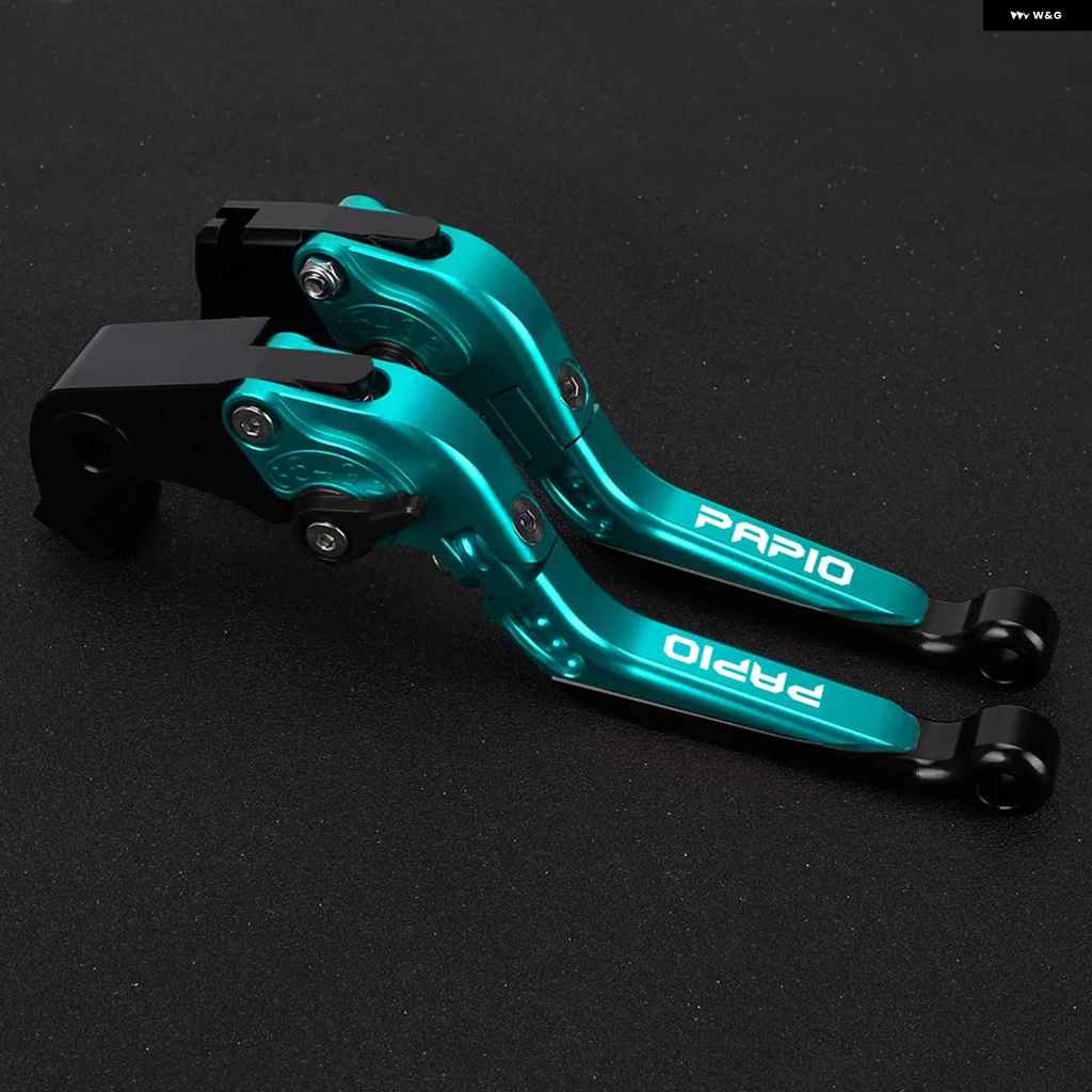 並行輸入品 CFMOTO XO PAPIO XO-1 XO-2 XO 125 PAPIO 125 全年式 オートバイ バイク アクセサリー CNC 調整可能 伸縮式 折りたたみ レバーの画像