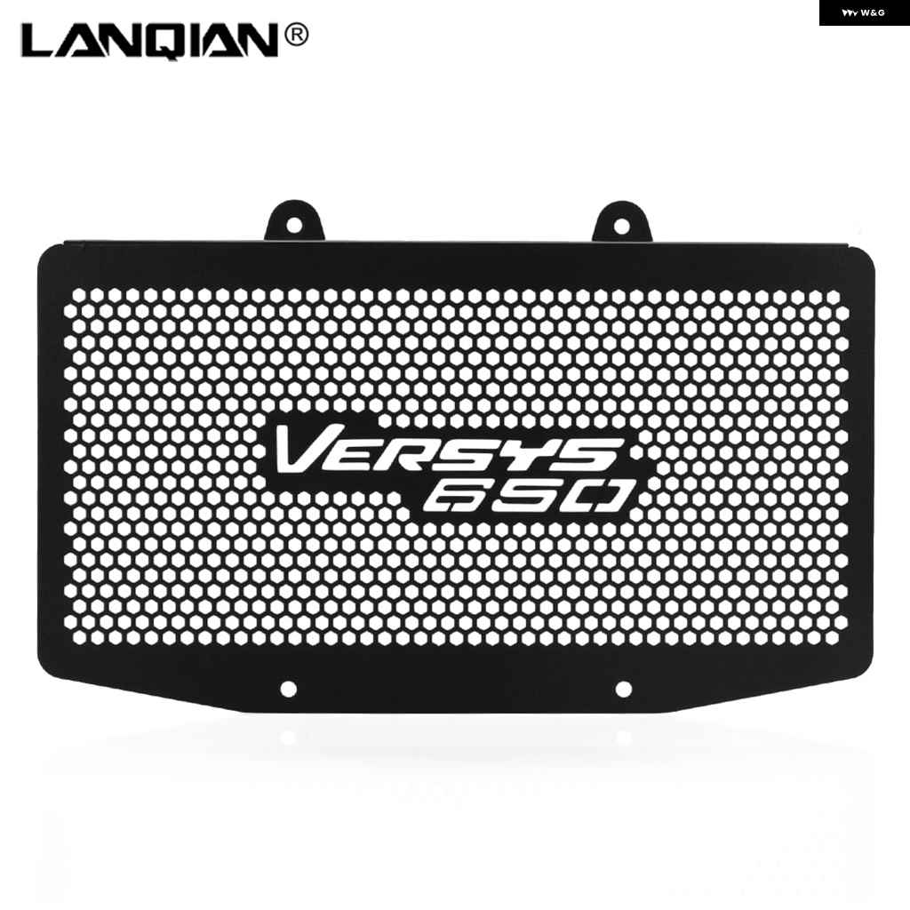 並行輸入品 カワサキ VERSYS 650 KLE650 2006-2009 アクセサリー ラジエーター ガード グリル カバー プロテクター クーラー グリル プロテクターの画像