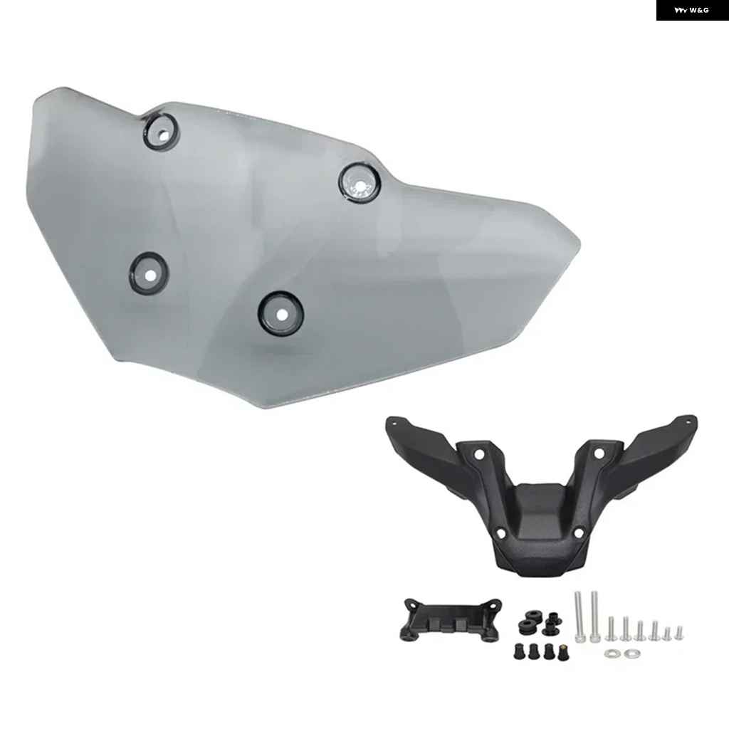 並行輸入品 ヤマハ MT-09 SP 2024 フロント ウインドシールド エアフロー ウインドデフレクター 取り付け ブラケット モト サポート アクセサリーの画像