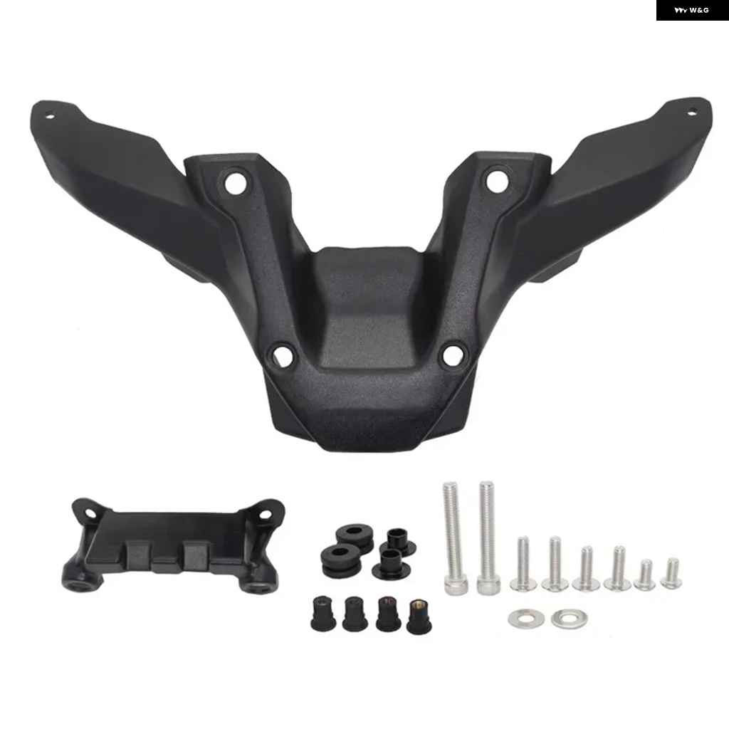 並行輸入品 ヤマハ MT-09 SP 2024 フロント ウインドシールド エアフロー ウインドデフレクター 取り付け ブラケット モト サポート アクセサリーの画像