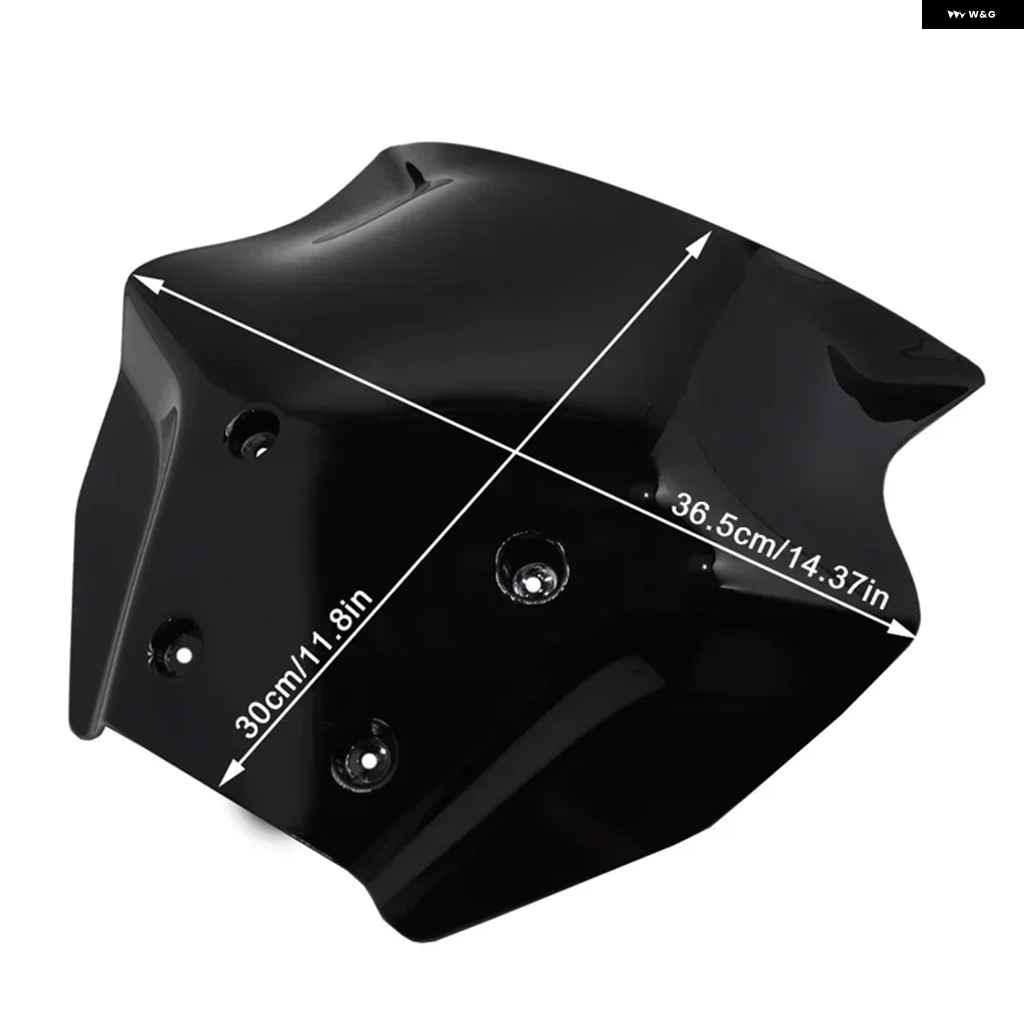 並行輸入品 ヤマハ MT-09 SP 2024 フロント ウインドシールド エアフロー ウインドデフレクター 取り付け ブラケット モト サポート アクセサリーの画像