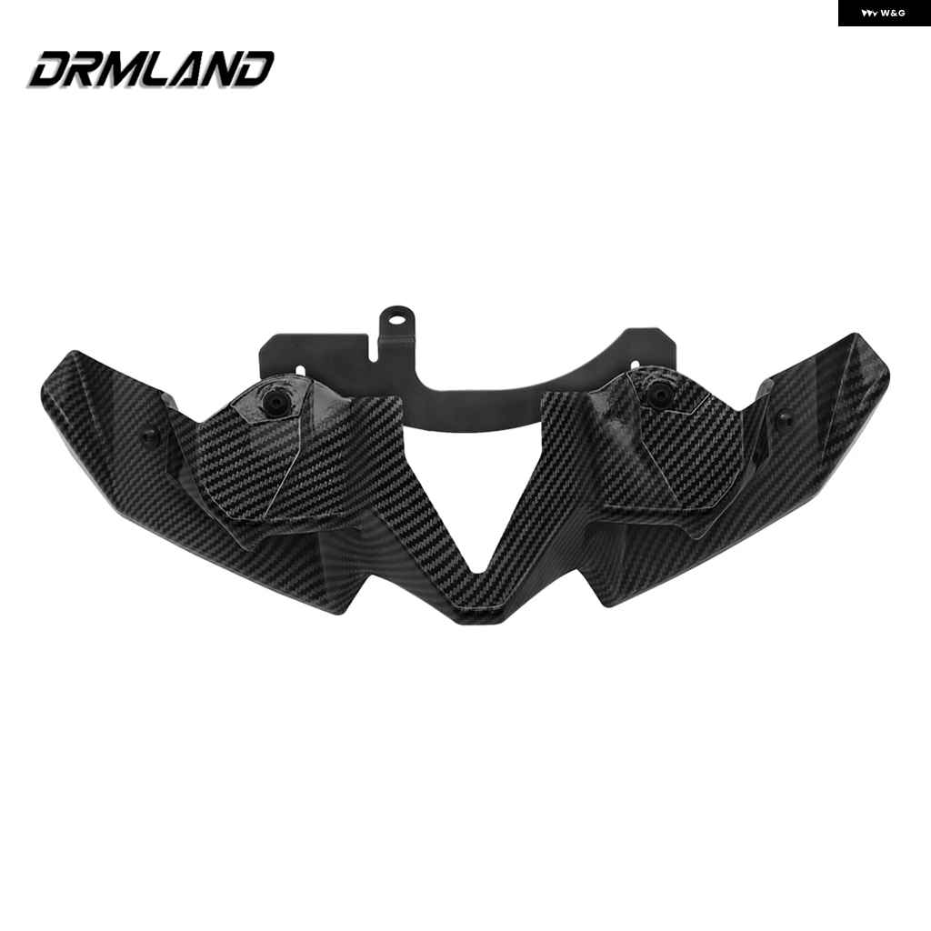 並行輸入品 カーボン ネイキッド フロントスポイラー ウィングレット エアロダイナミックウィングキット スポイラー カワサキ Z900 2020-23の画像