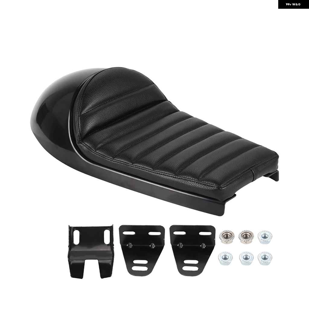 並行輸入品 レトロ カフェレーサー ドライバーシート カウルカバー 付き ホンダ スクランブラー クルーザー バガー ネイキッド チョッパー K100RS R NINEの画像