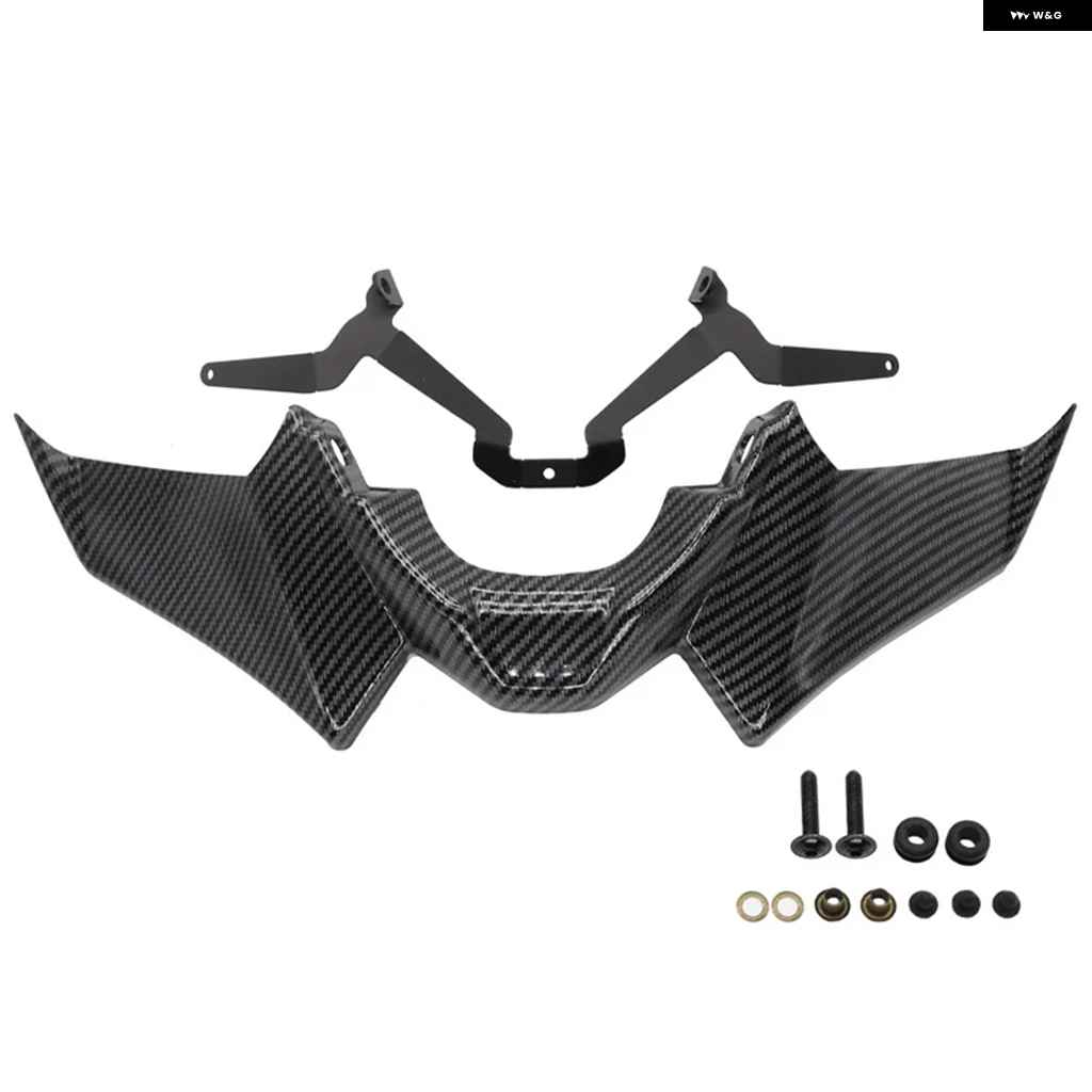 並行輸入品 ヤマハ MT-07 SP 2021-23 ダウンフォース ネイキッド フロントスポイラー エアロダイナミック ウィング デフレクター ヘッドライトの画像