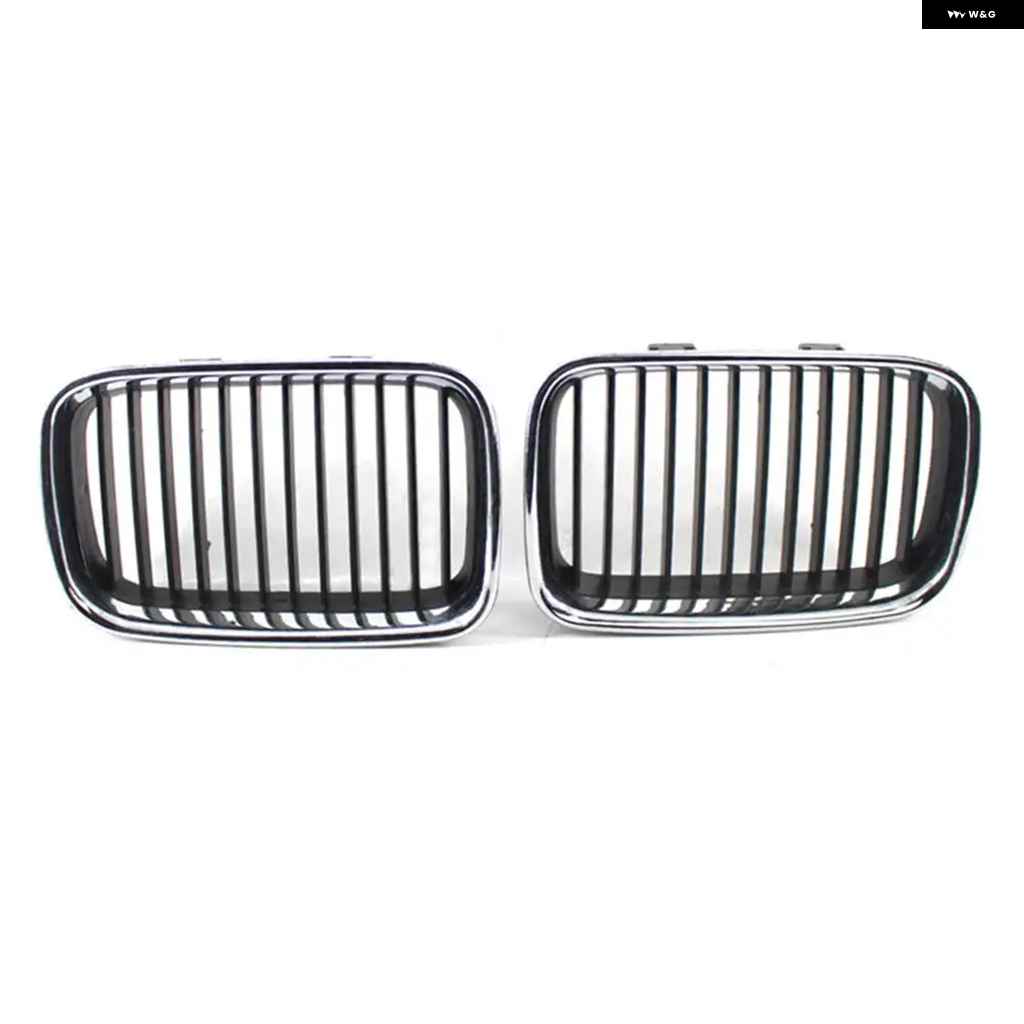並行輸入品 フロントフード バンパー キドニー グリル クローム 1ペア BMW 3シリーズ E36 セダン クーペ ツーリング 1990-1996 51138122237 51138122238_1