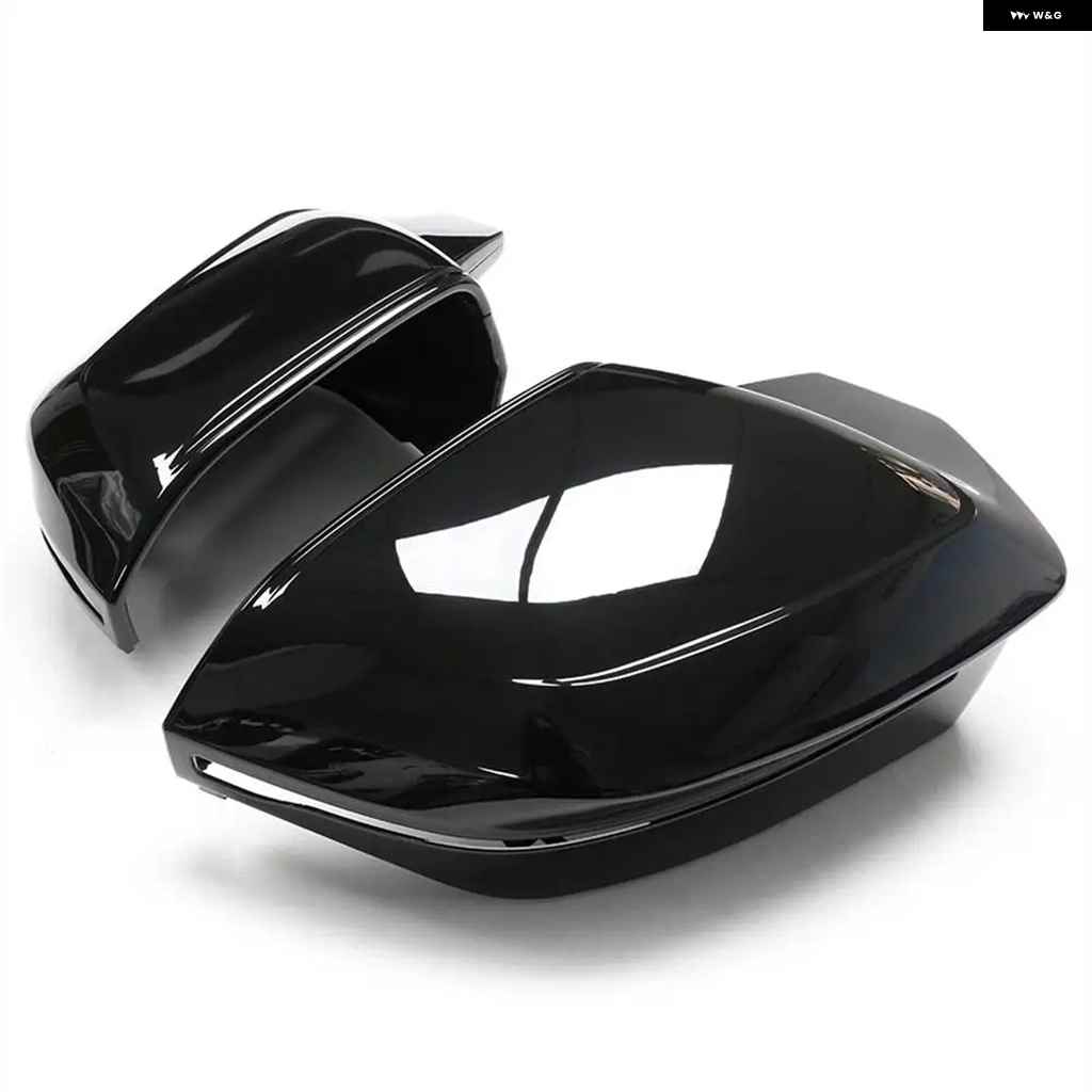 並行輸入品 LHD リアビュー サイドミラー カバー キャップ トリム グロス ブラック BMW I5 5シリーズ G60 G61 G68 M60 M5 G90 I7 7シリーズ G70 X3 G45 2_1