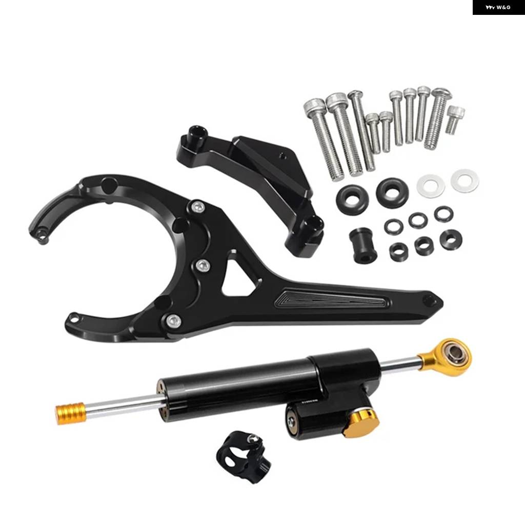 並行輸入品スズキ GSX-S1000GT GSX-S1000GT 2022-2023 オートバイ ステアリングスタビリティ ダンパー マウント ブラケット キット_1