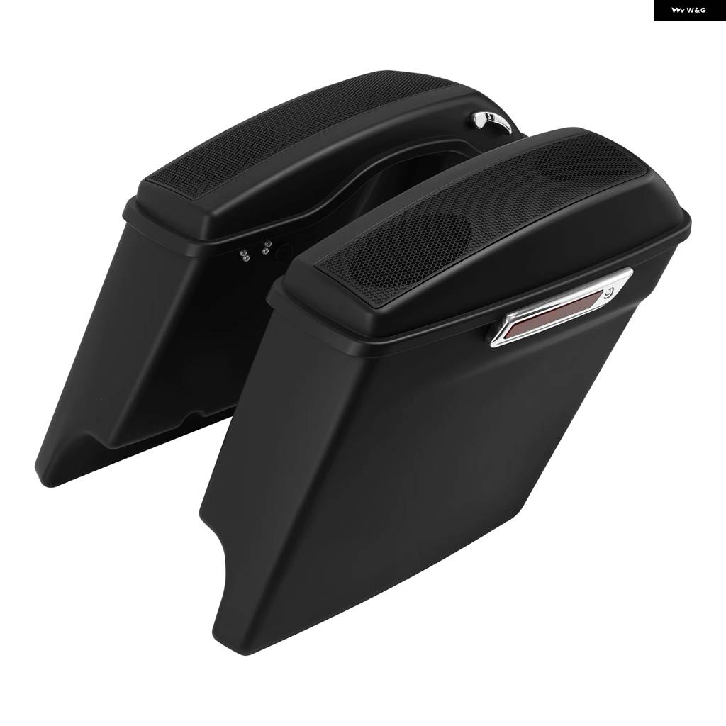 並行輸入 並行輸入品5インチ拡張ハード サドルバッグ 5インチX7インチ