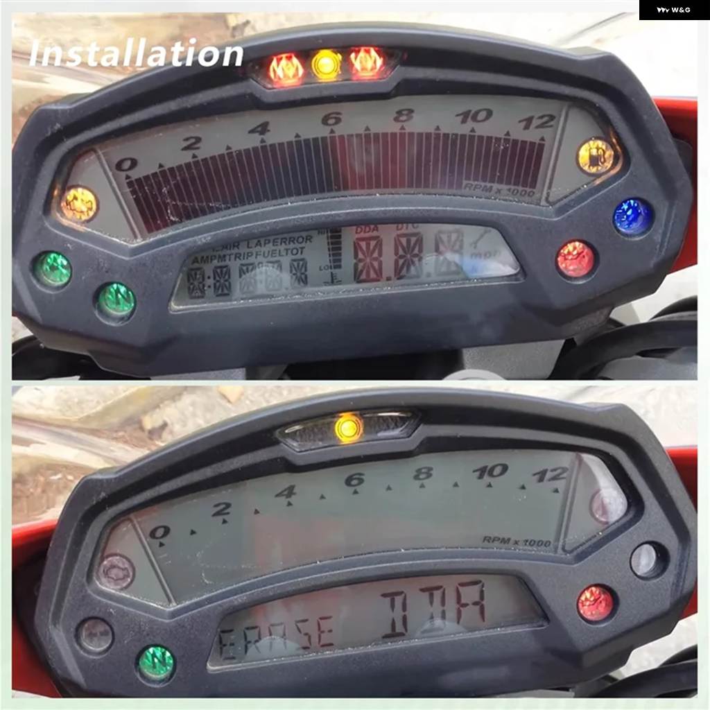並行輸入品ドゥカティ モンスター 696 795 796 1100 オートバイ LCD スクリーン ディスプレイ スピード メーター オドメーター 計器部品_1