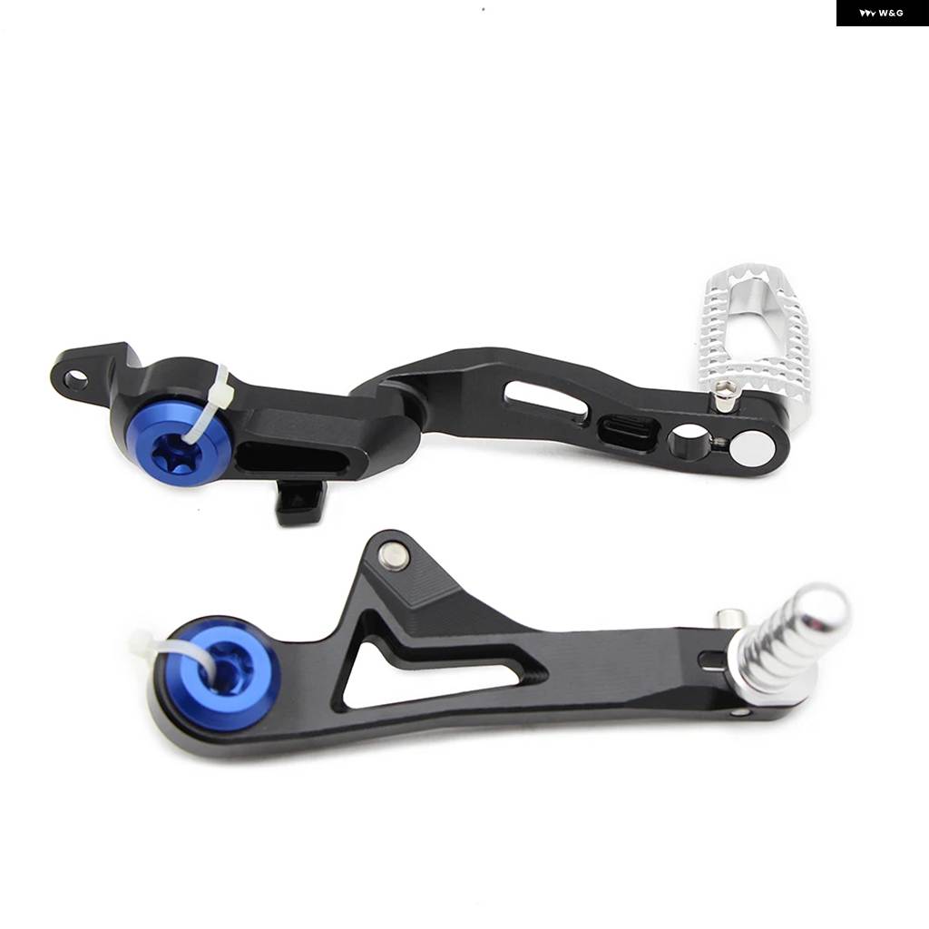 並行輸入品 オートバイ 調整可能 折りたたみ 式 CNC ギア シフター レバー フットブレーキペダル レバー BMW R1250GS HP アドベンチャー ADV 2019 -の画像