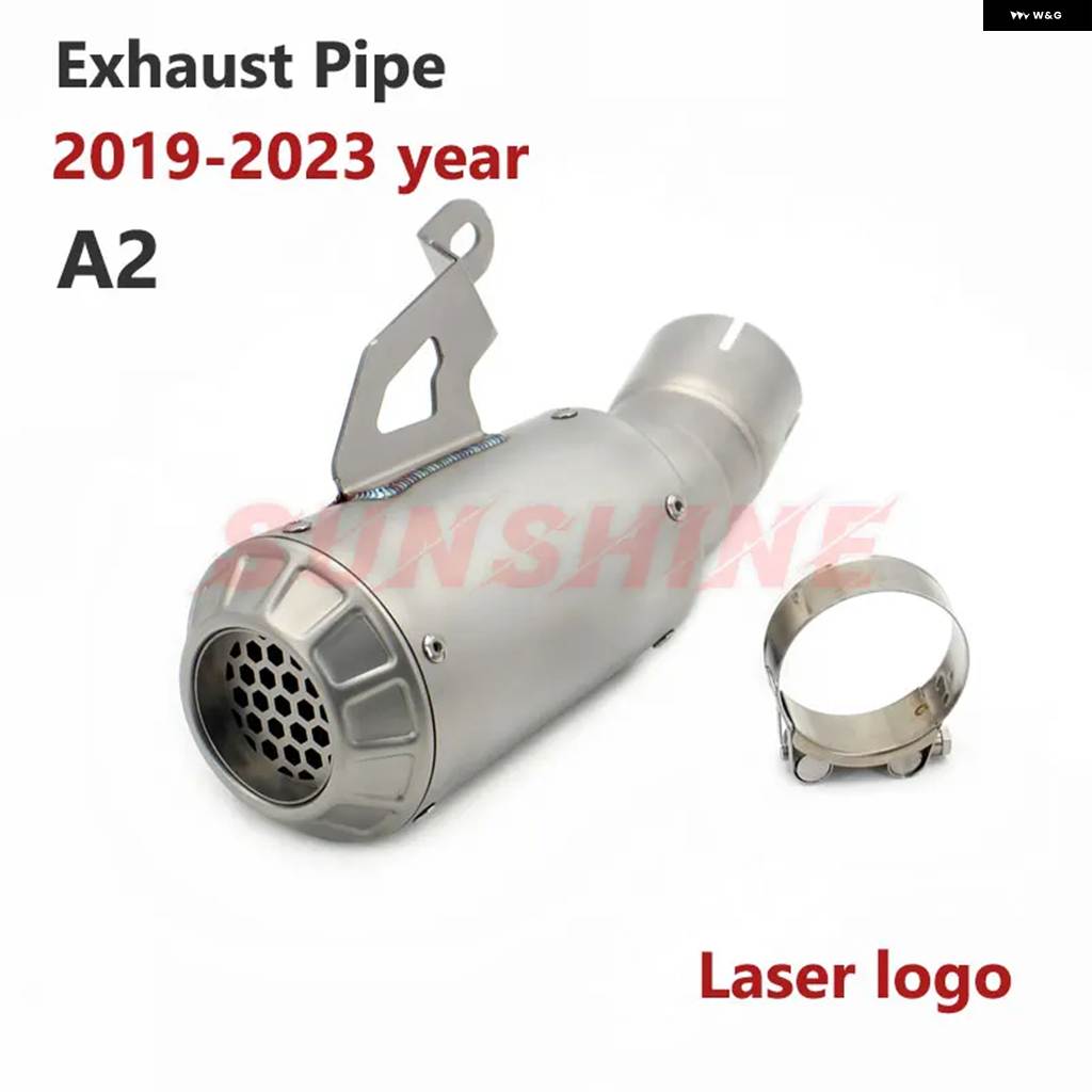 並行輸入品 S1000RR 2019-2023 S1000R 2021-2023 排気 システム オートバイ マフラー モトクロス チップ エスケープ モトレーシング 61MM スリップオン_2