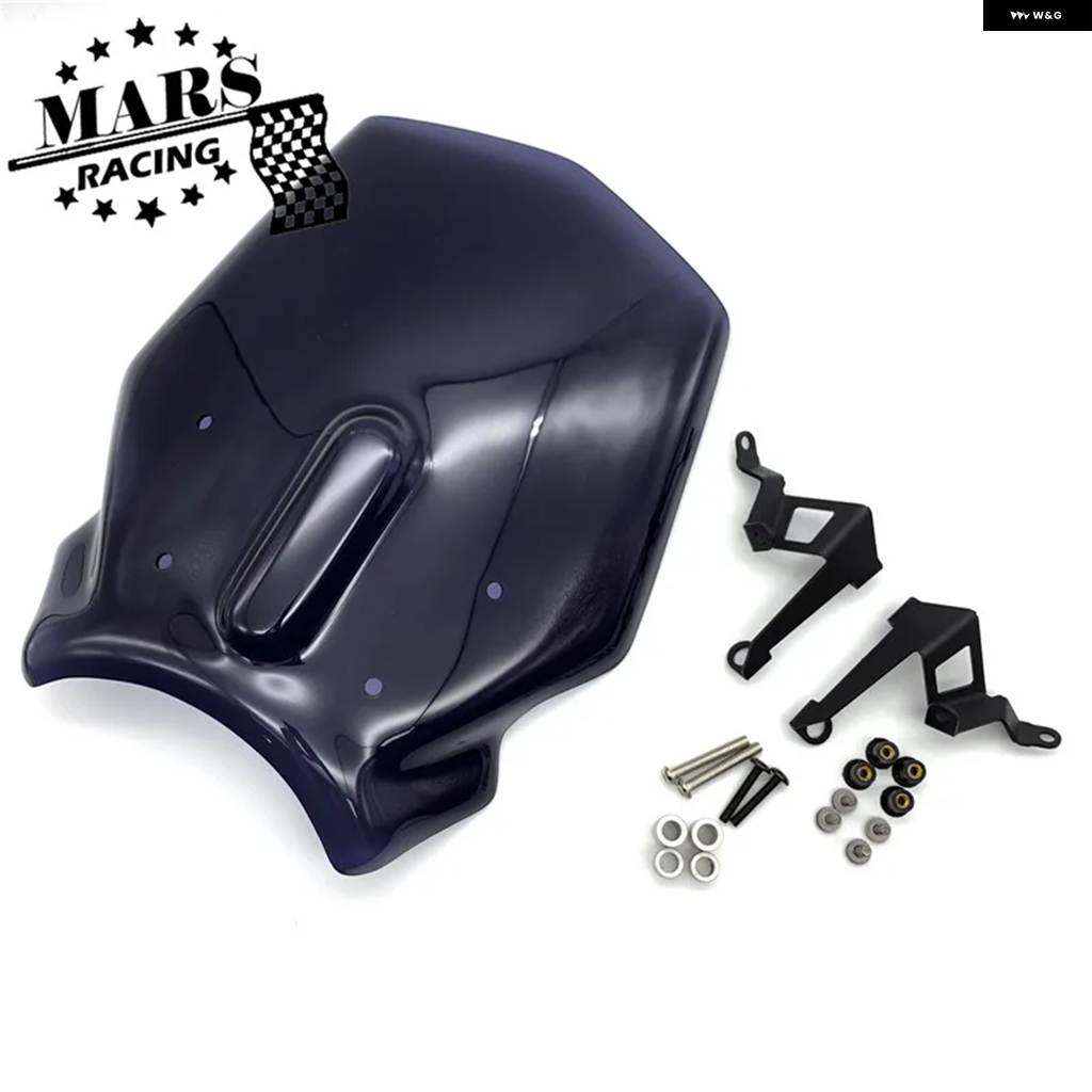 並行輸入品 ホンダ CB125R CB250 CB300R NEO スポーツカフェ R 250R 300R 18-19 バイク カフェモーター ウィンドシールド ウィンドスクリーンの画像