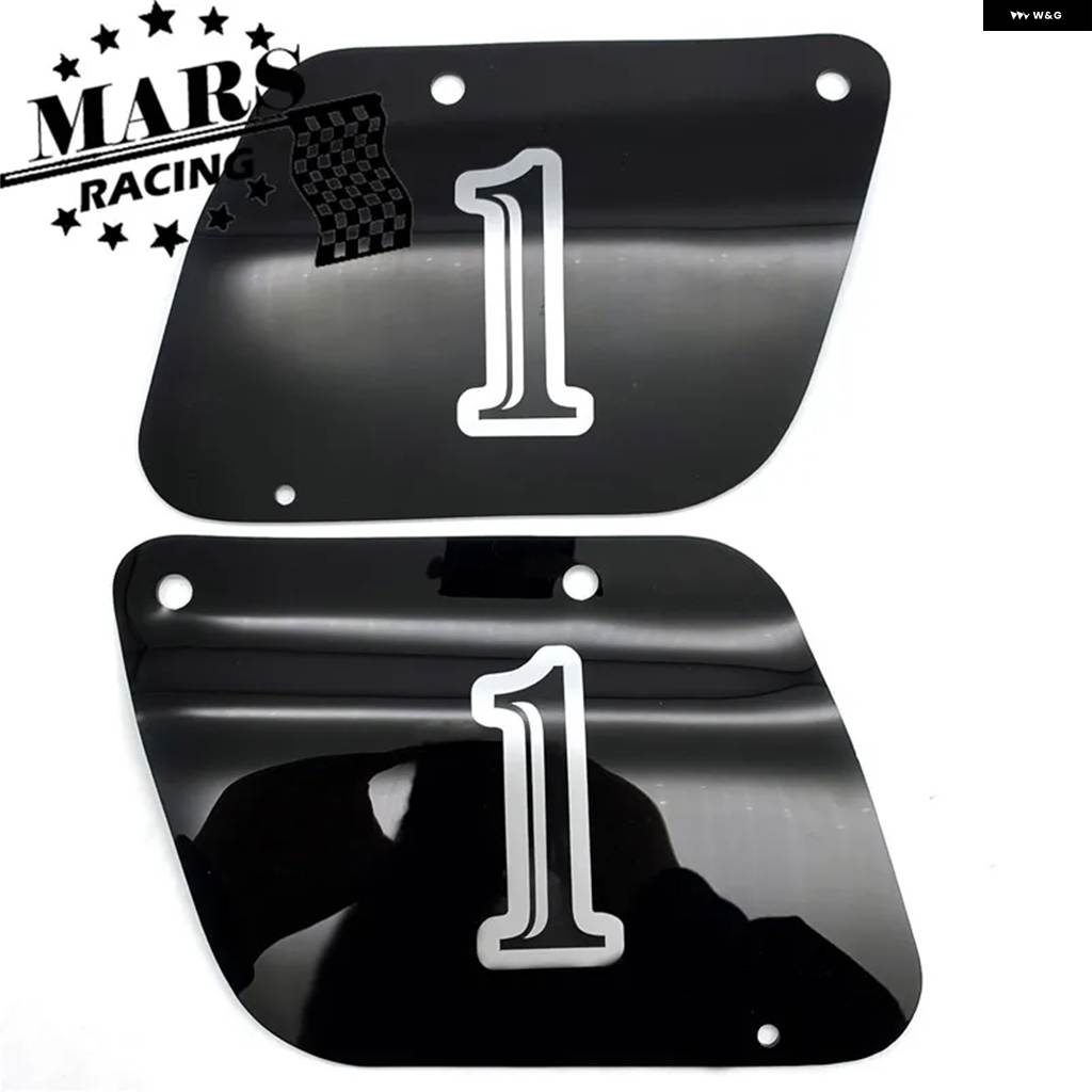 並行輸入品 オートバイ アクセサリー レーサーカフェプレート ボディ サンプリング サイドナンバー PLACA PRETOナンバー付き ヤマハ XSR155 XSR 155 2019の画像
