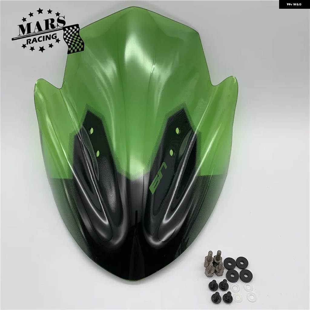 並行輸入品 オートバイ アクセサリー 風防 防風 ウィンドスクリーン デフレクター バイザー バイザー カワサキ ER6N 2013 - 17 ER-6の画像