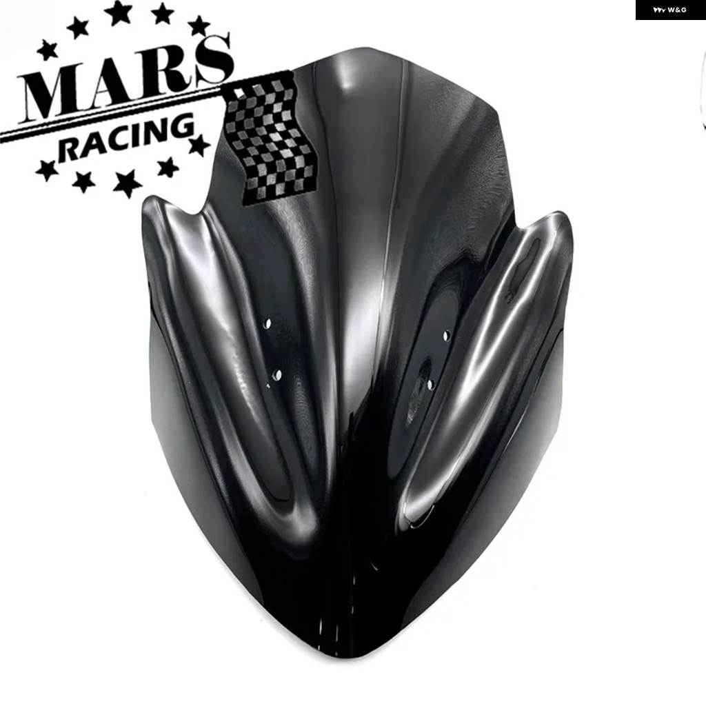 並行輸入品 オートバイ アクセサリー 風防 防風 ウィンドスクリーン デフレクター バイザー バイザー カワサキ ER6N 2013 - 17 ER-6の画像