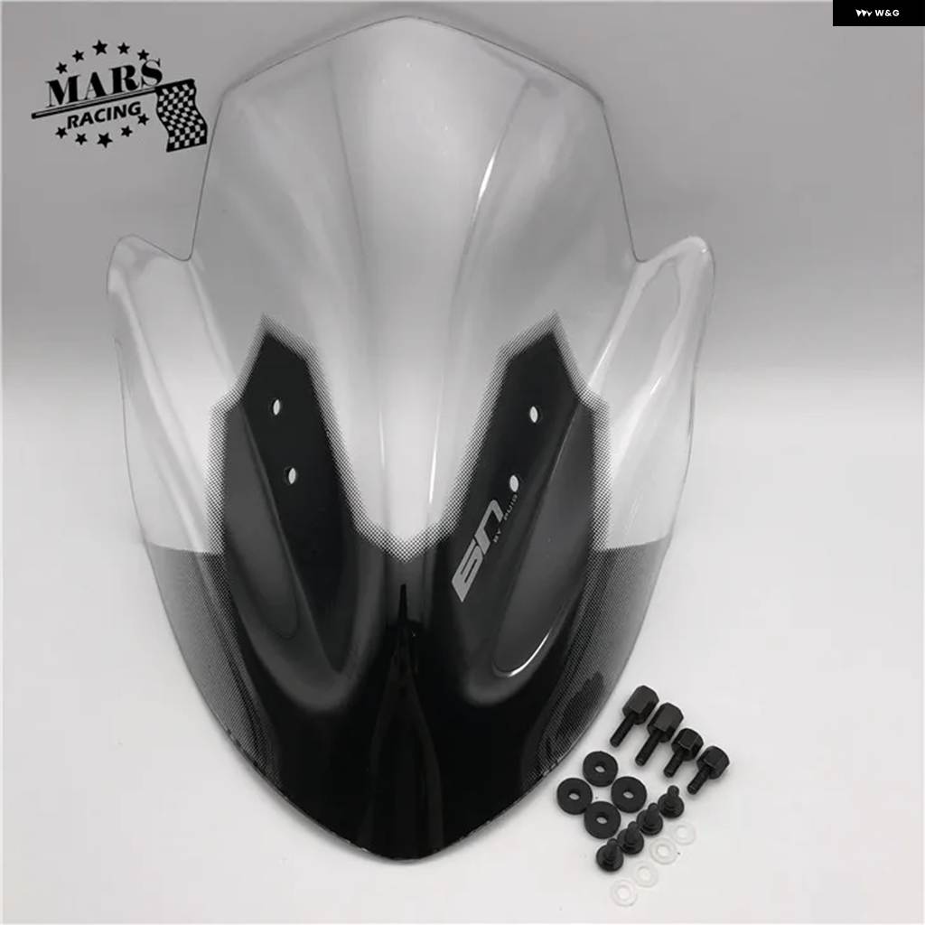 並行輸入品 オートバイ アクセサリー 風防 防風 ウィンドスクリーン デフレクター バイザー バイザー カワサキ ER6N 2013 - 17 ER-6の画像
