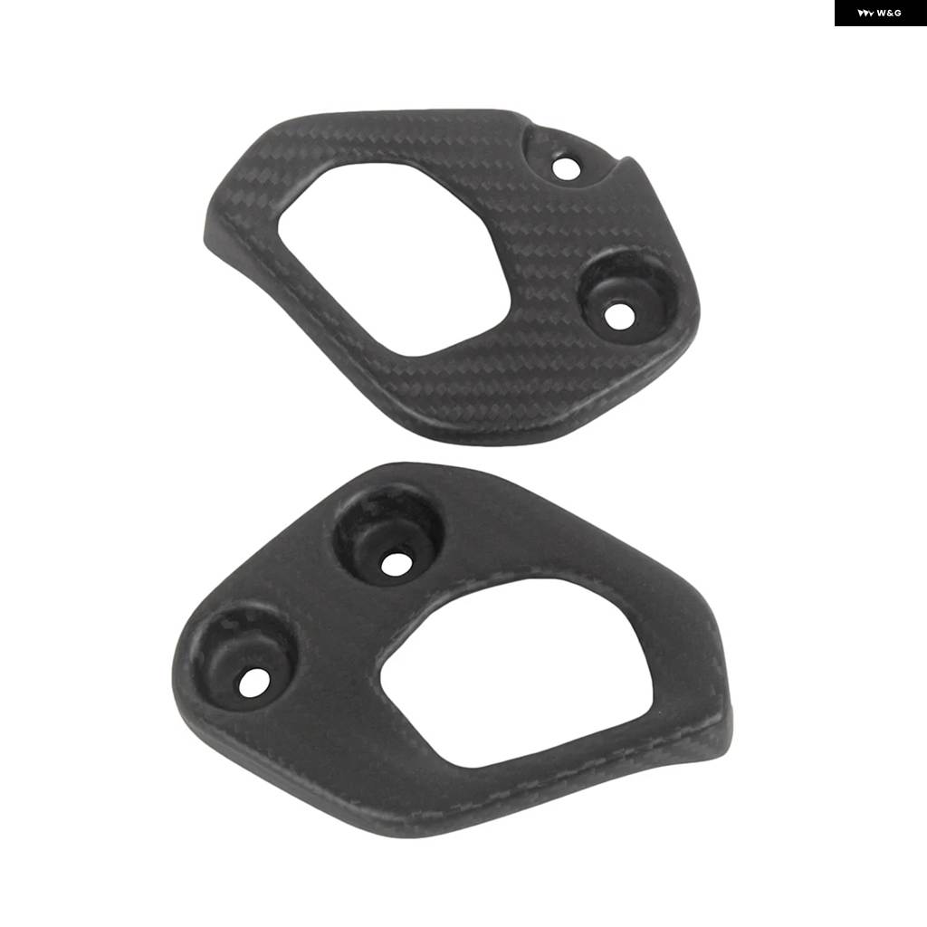 並行輸入品 カーボンヒールガード リアセット BMW R1200GS 2013-2018 R1250GS 2017 バイク アクセサリー リア フットレスト ウィングプレート_1