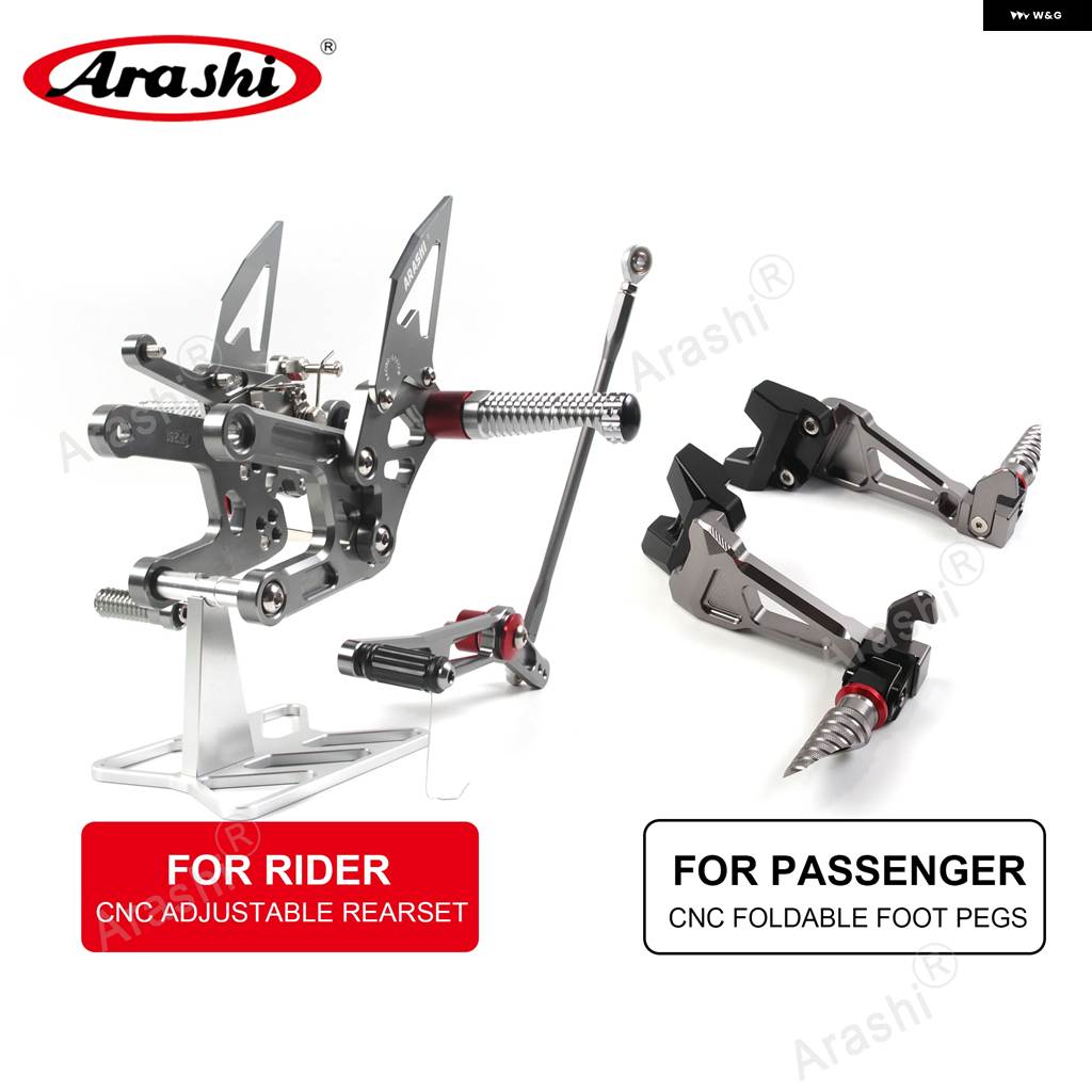 並行輸入品 YZF-R6 リアセット フットペグ リアペダル ヤマハ 2006 - 10 - 2016の画像