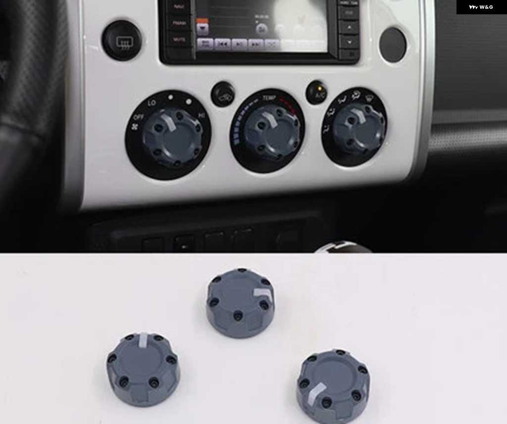 並行輸入品トヨタ FJクルーザー エアコン ノブ カスタム FJセントラル