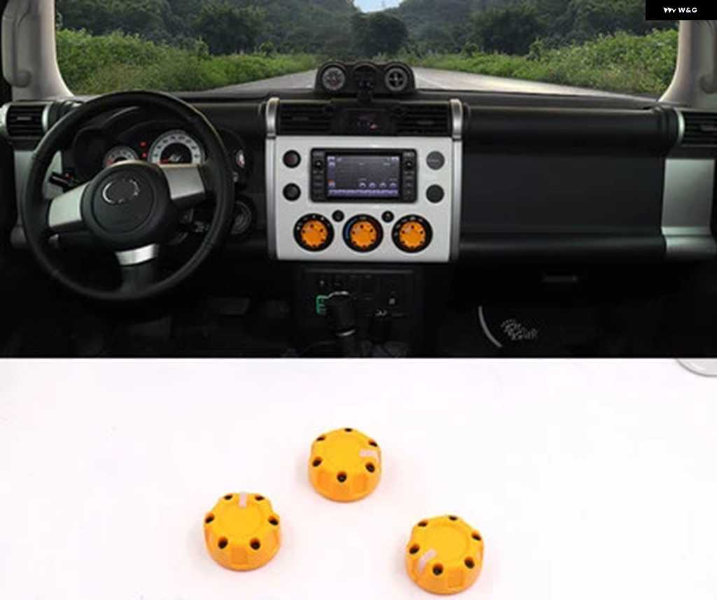 並行輸入品トヨタ FJクルーザー エアコン ノブ カスタム FJセントラル