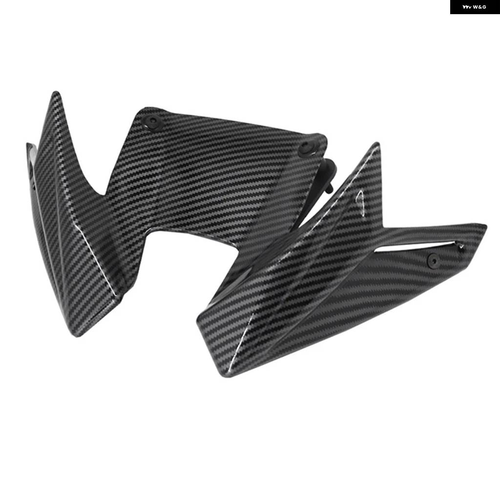 並行輸入品オートバイ バイクフロントウィングスポイラー ダウンフォース ウィングレット エアロダイナミック フェアリング ホンダ CB500 ホーネット 20の画像
