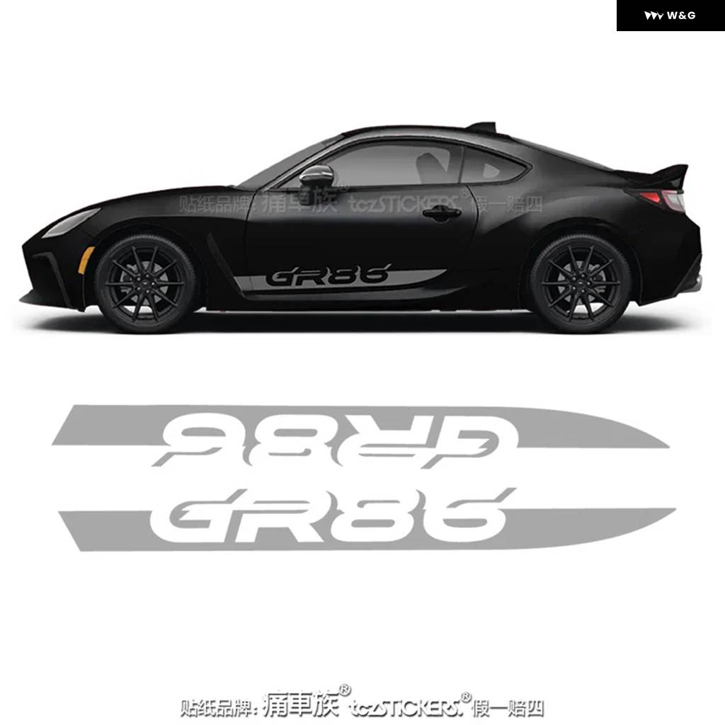 並行輸入品車ビニール ステッカー トヨタ GR86 BRZ FRS ボディ 外装