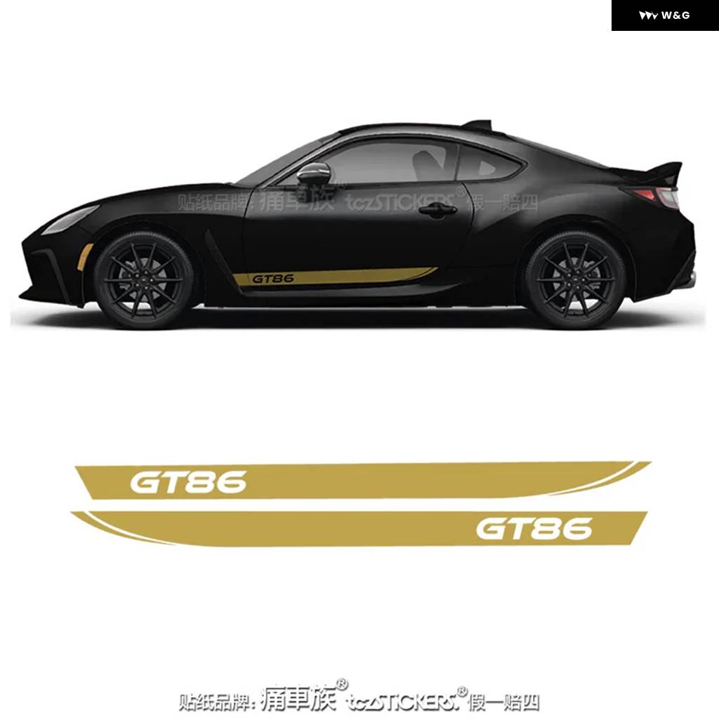 並行輸入品車ビニール ステッカー トヨタ GR86 BRZ FRS ボディ 外装