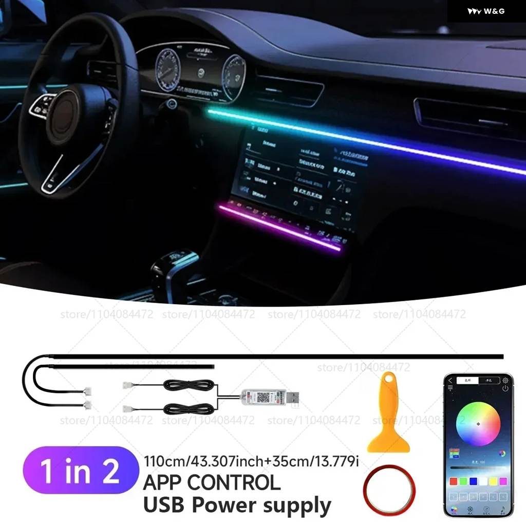 並行輸入品ボルボ V60 SPA 22IN1 RGB 車内アクリル車内 アンビエント