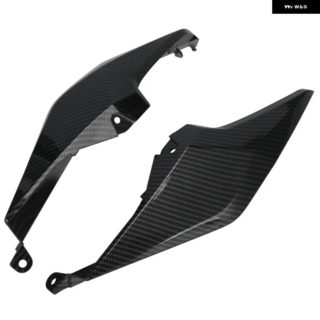 並行輸入品2PCS リアテールカバー パネル オートバイ テール カーボンパターン プラスチック ホンダ GROM MSX125 2016-20_1