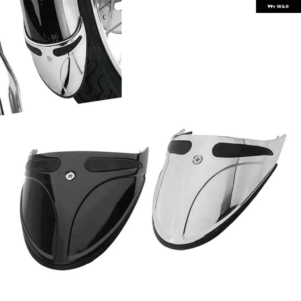 並行輸入品バイク フェンダーエクステンション/チップ マッド フラップ トリム ナロー ダイナ ソフテイル FXST XL FXDWG FXR スポーツスター 883の画像