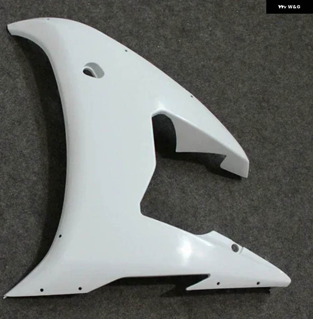 並行輸入品 オートバイ 未塗装 左/右側サイドカバー パネル フェアリング 2003-2004 R6S 2006-2009の画像