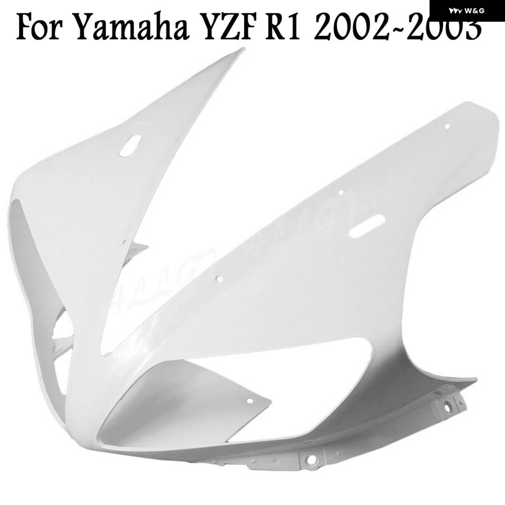 並行輸入品 オートバイ 未塗装 アッパーフロントカウル ノーズ フェアリング ヤマハ YZF-R1 1998-2005 2006 2007 - 10 2011-14_4