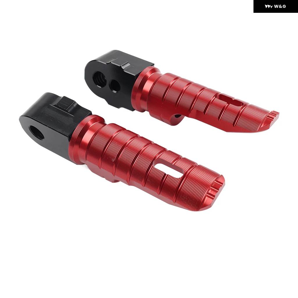 並行輸入品 バイク リア フットレスト 助手席側 フットペグ アルミ製 プジョー スピード ファイト 4 50 125 150 全年式 1組_3