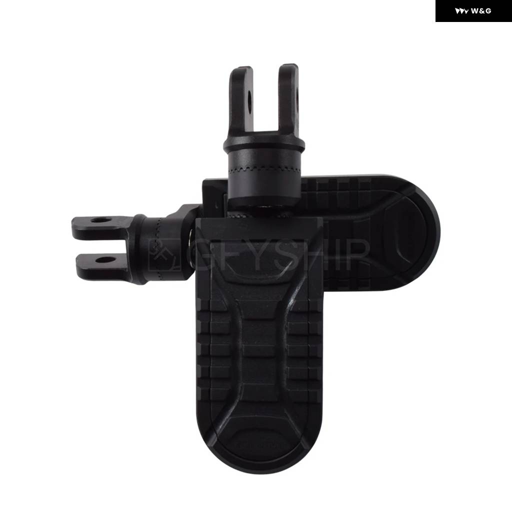 並行輸入品 BMW F800R 2009〜2019 F800S F800ST F800GT K1200S F800 R / S バイク フットレスト 360度回転式 ライダー フットペグ レスト フロント | ブランド登録なし | 04