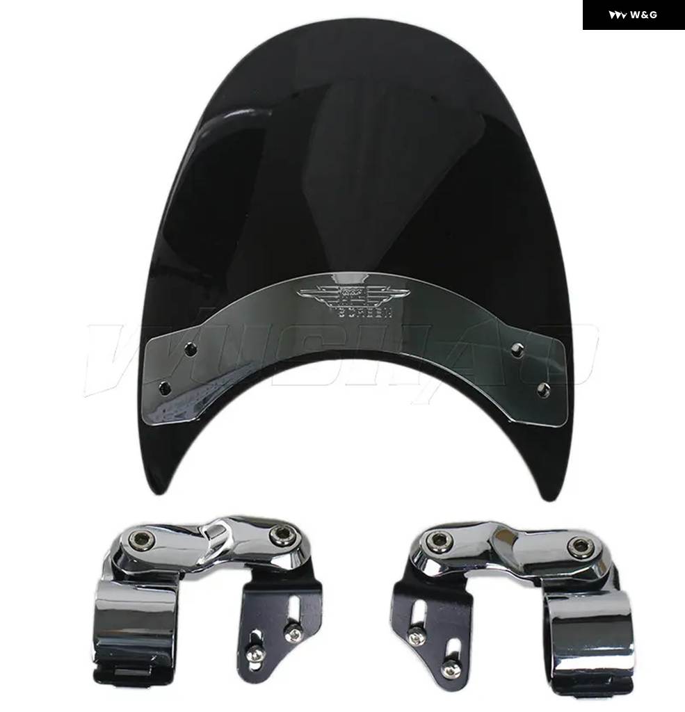 並行輸入品 バイク ウインドシールド ウインドスクリーン カワサキ バルカン 900 VN900C 800 VN800A 1500L VN1500C 88 VN1500A VN 900C クリアの画像