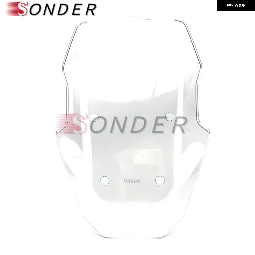 並行輸入品 バイク フロントガラス デフレクター プロテクター BMW C400X 2019-21 C400 X_2