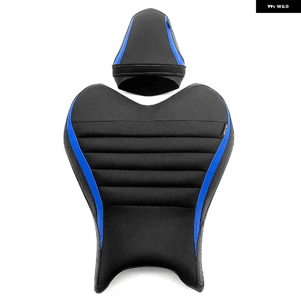 並行輸入品 ヤマハ YZF-R1 YZF-R7 YZFR1 YZFR7 R7 2015-2023 バイク フロント 運転席 リア パッセンジャー ピリオン クッション カバーの画像